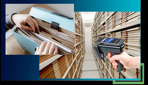 imaging file labeling rfid barcode|RFID File Tracking .